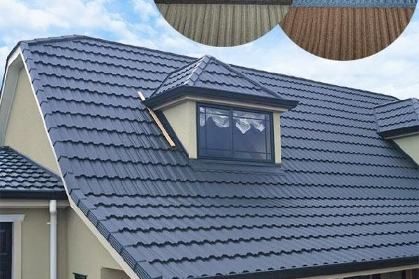 Tấm lợp đá ép phủ đá tự nhiên