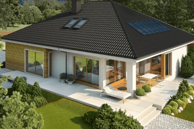 Ngói Bitum Eco - Kiểu Tổ ong